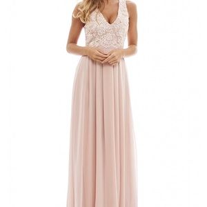 Never Worn Blush Bridesmaid Dress